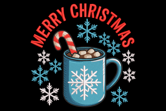 Merry Christmas Cocoa: A Festive Graphic Design Asset for Creative Sellers