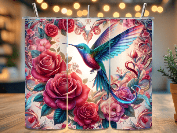 Rose Pink Hummingbird Tumbler Wrap PNG: A Designer's Real-World Review