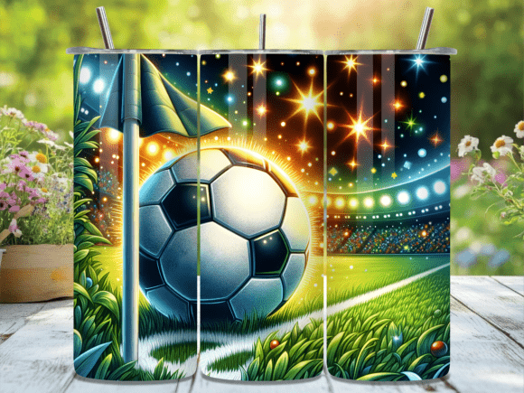 Soccer Field Goal Light Tumbler Wrap Review: A Versatile Design Asset for Content Creators